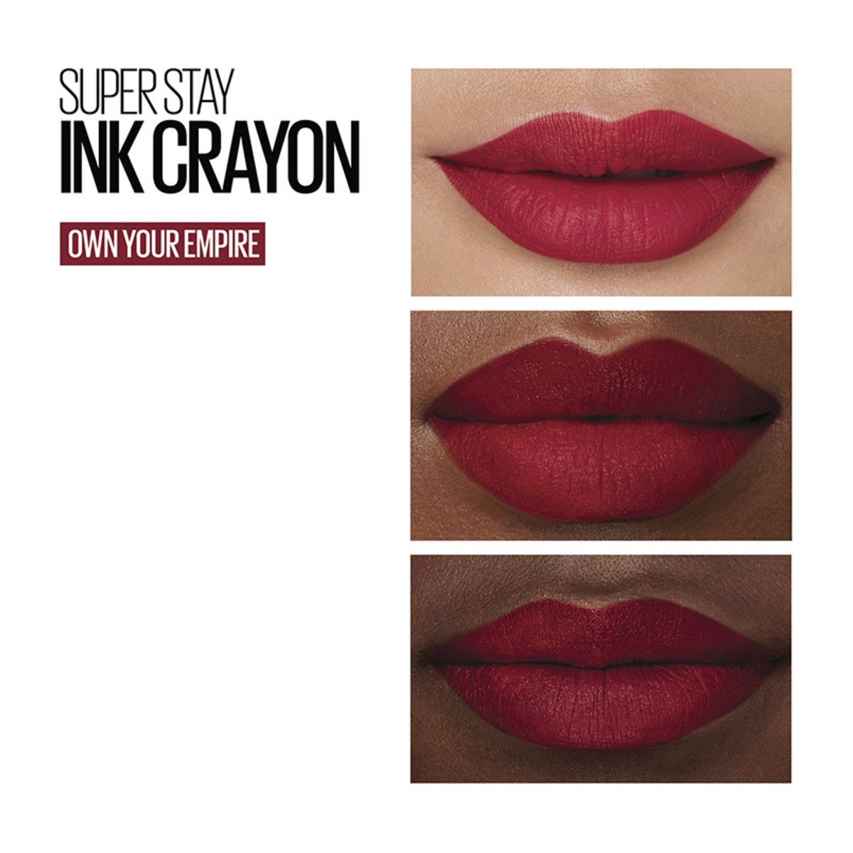 Maybelline Superstay Ink Crayon 50 Own Your Empire 1.5gr