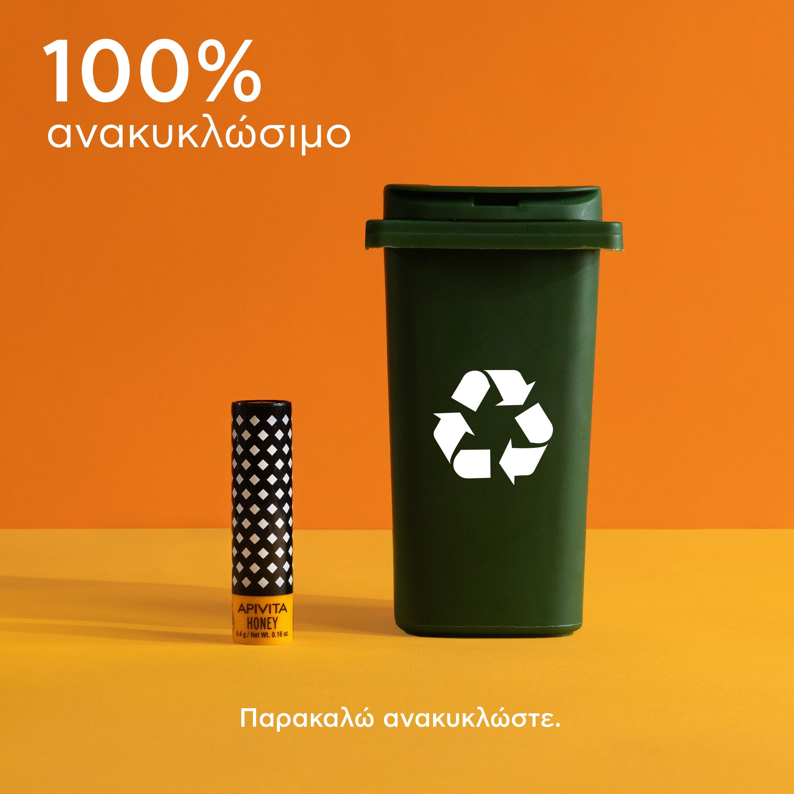 Apivita Honey Bio-Eco Lip Care με Μέλι 4.4gr