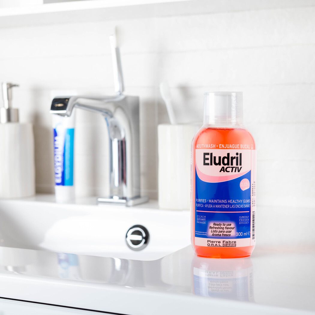 Eludril Perio Eluperio, Στοματικό Διάλυμα Χλωρεξιδίνης 0,12%, 300ml