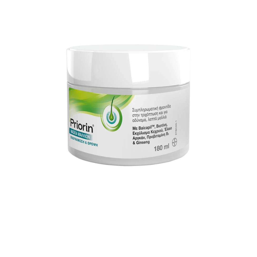 Priorin Μάσκα Μαλλιών για Ενδυνάμωση & Θρέψη, 180ml