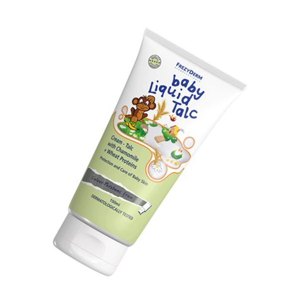 Frezyderm Baby Liquid Talc - Κρέμα Ταλκ με Χαμομήλι & Πρωτεϊνες Σιταριού 150 ml