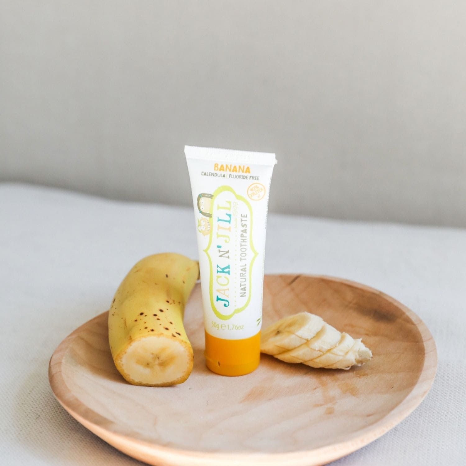 Jack N' Jill Natural Certified Toothpaste Banana 6m+, 50g