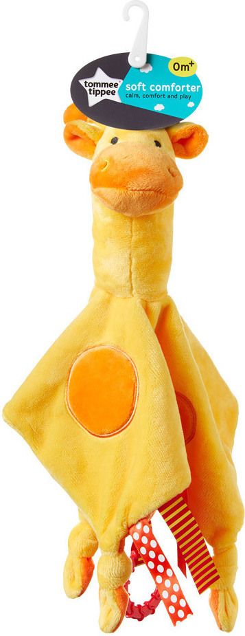 Tommee Tippee Giraffe Soft Comforter Toy από Ύφασμα για Νεογέννητα 1τμχ