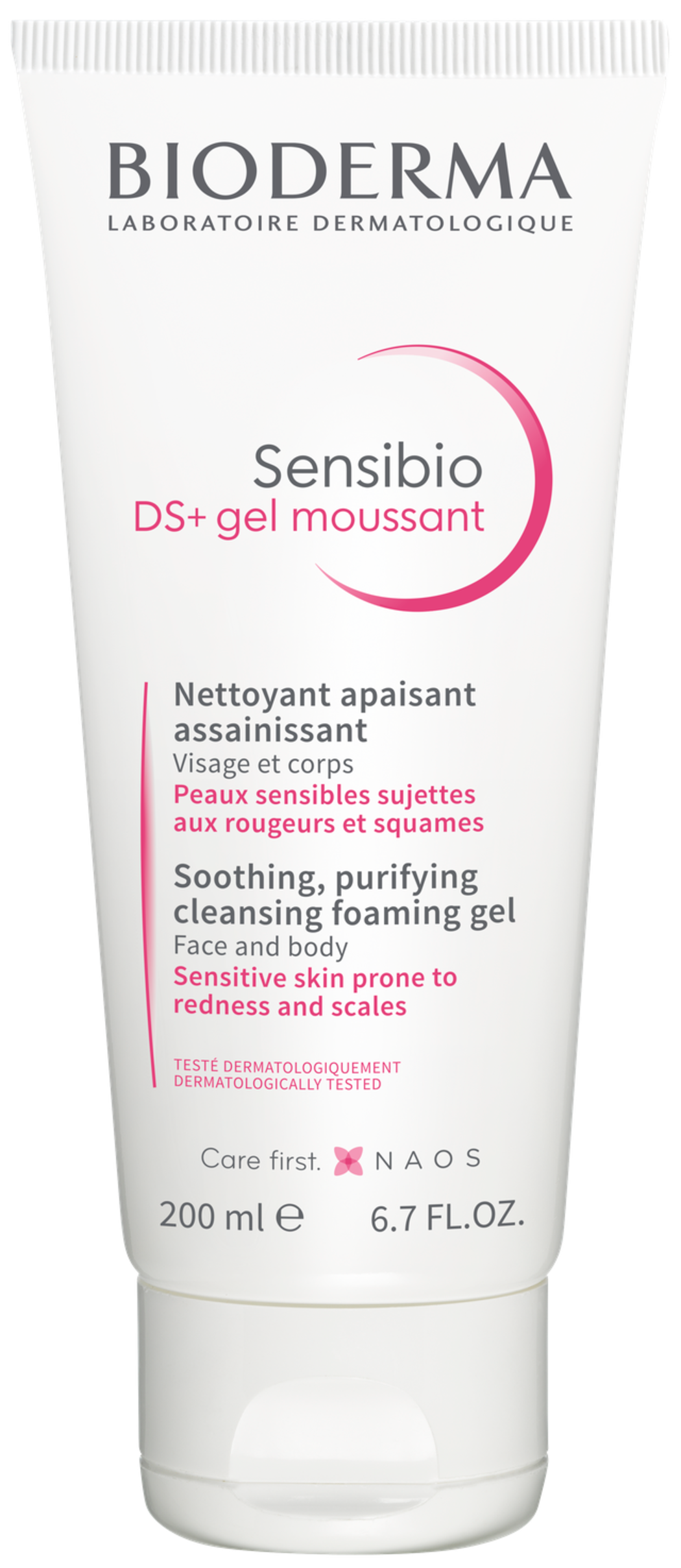 Bioderma Sensibio Ds + Gel Moussant, Καθαριστικό για την Σμηγματορροϊκή Δερματίτιδα 200ml