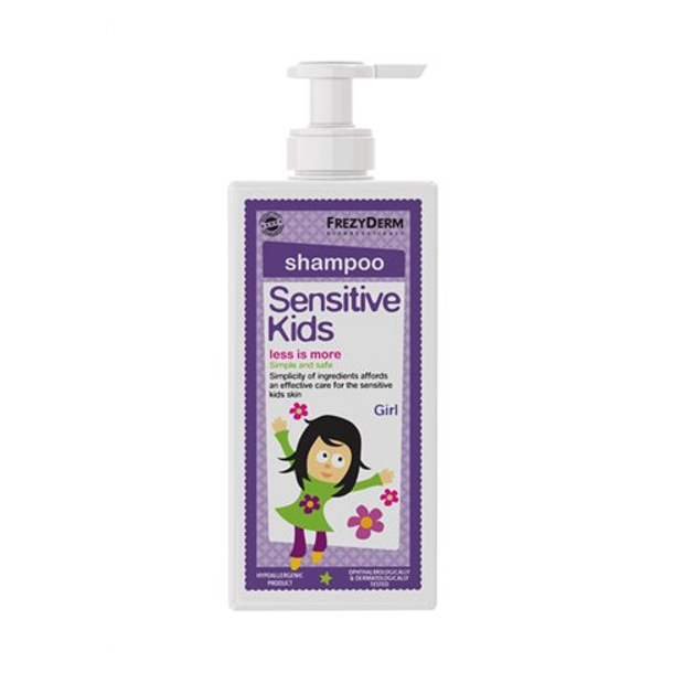Frezyderm Sensitive Kids Shampoo for Girls, 200ml