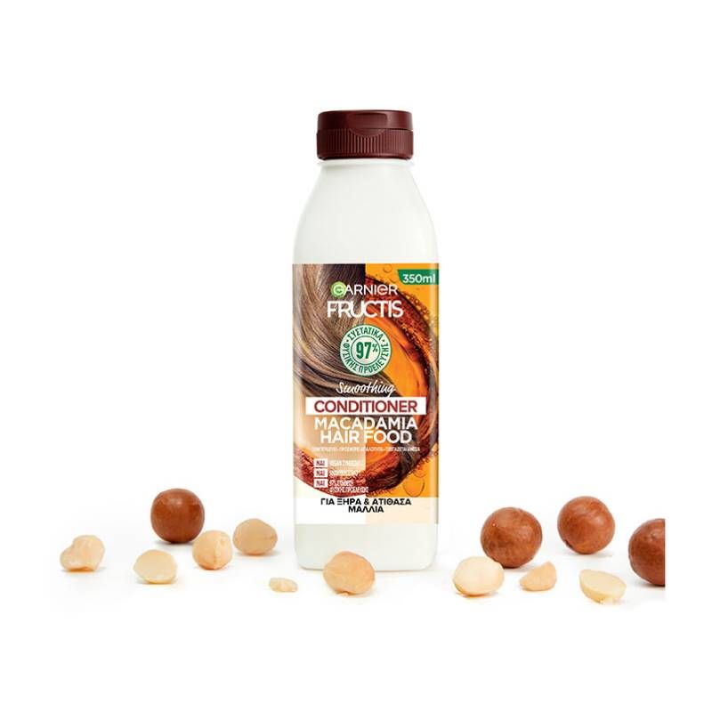 Garnier Fructis Hair Food Macadamia Ash 350ml