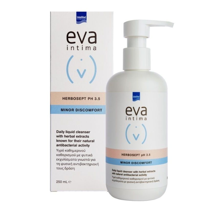 Intermed Eva Ιntima Wash Herbosept ph 3.5 Minor Discomfort 250ml