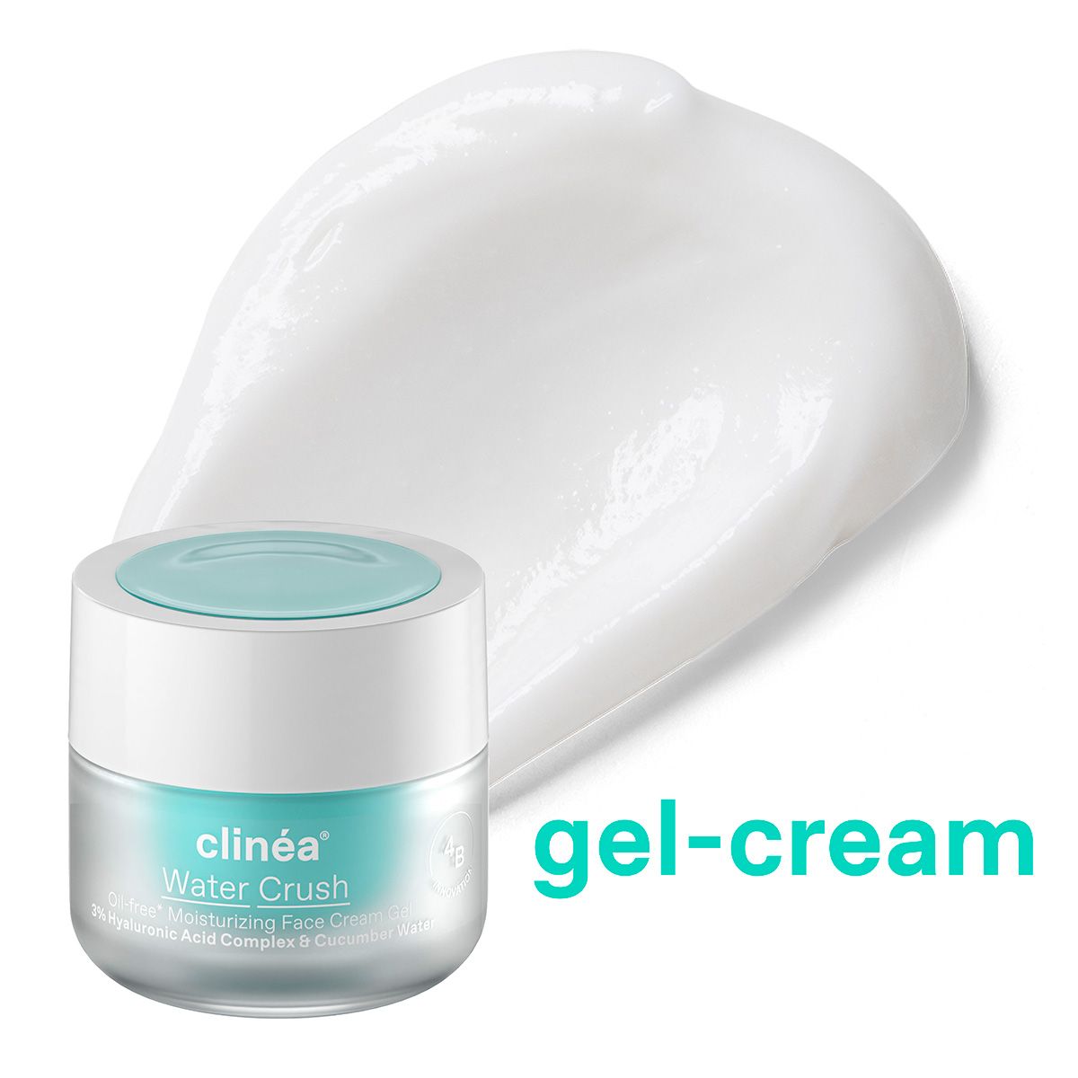 Clinéa Water Crush - Ενυδατική Κρέμα-Gel Προσώπου Ελαφριάς Υφής 50ml