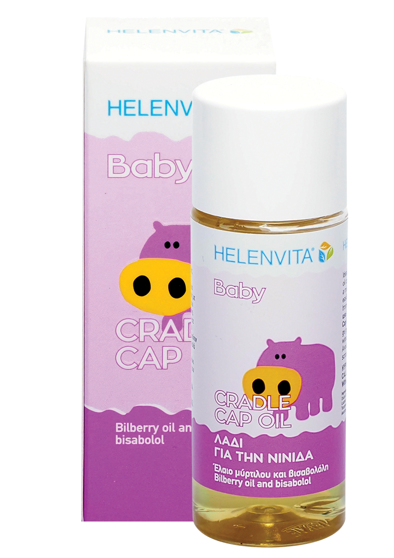 Helenvita Baby Cradle Cap Oil, Βρεφικό Λάδι για τη Νινίδα 50ml