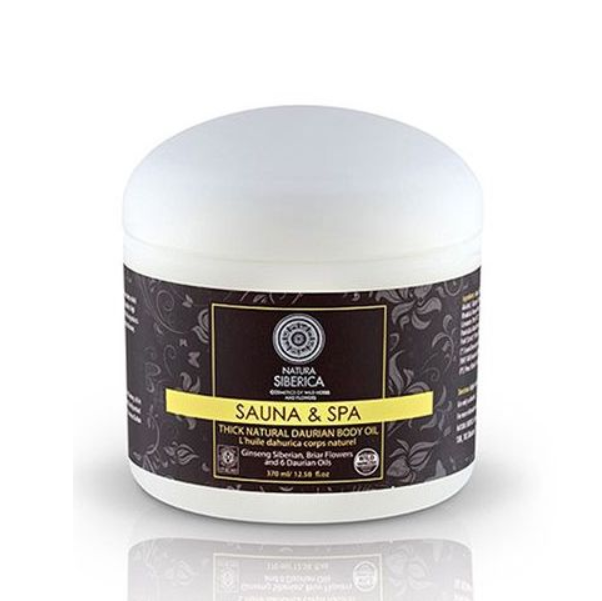 Natura Siberica Sauna & Spa Thick Natural Daurian Body Butter, Παχύρευστο Βούτυρο Σώματος 370ml