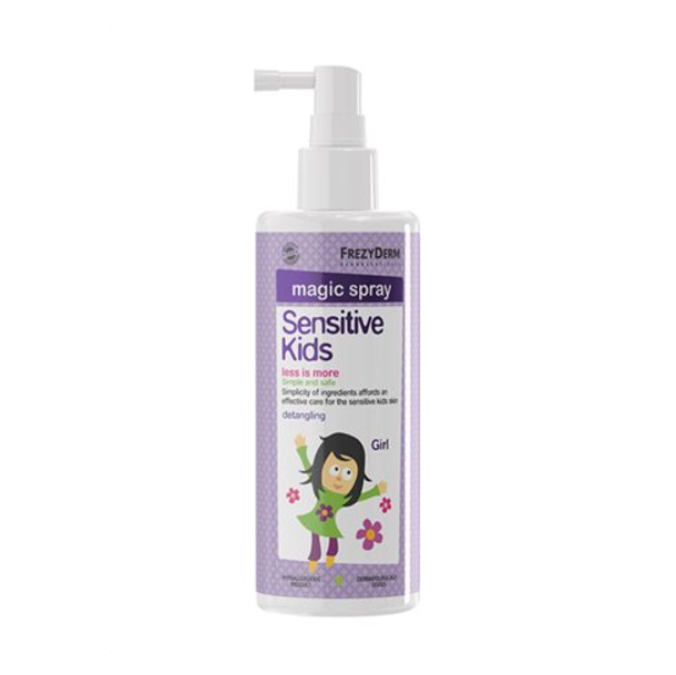 Frezyderm Sensitive Kids Magic Spray for Girls - Μαλακτική Λοσιόν 150ml