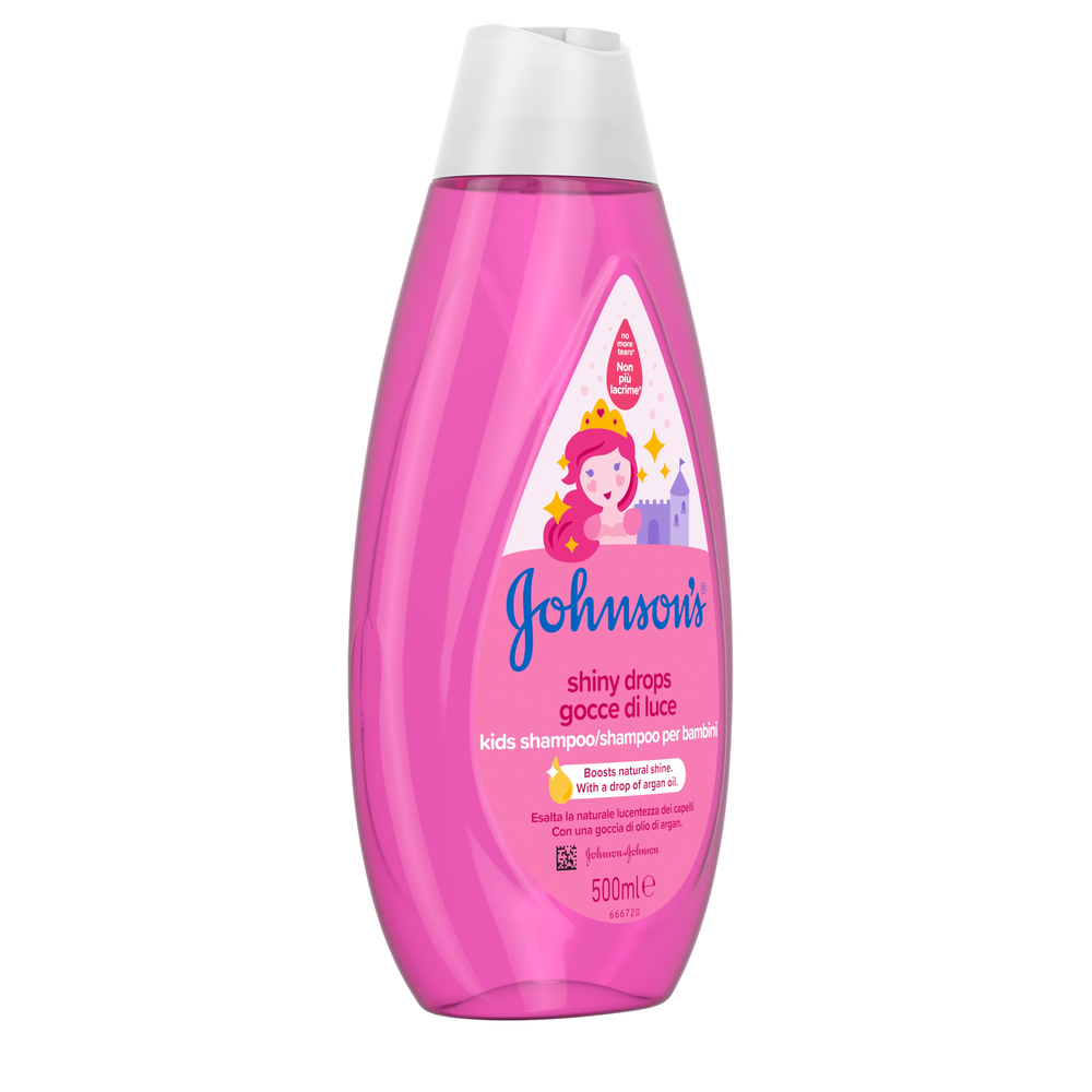 Johnson's Kids Shiny Drops Σαμπουάν 500ml