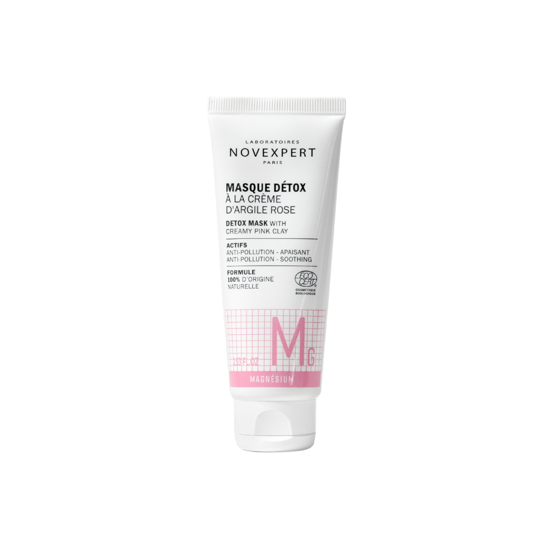 Novexpert Detox Mask with Creamy Pink Clay, 75ml