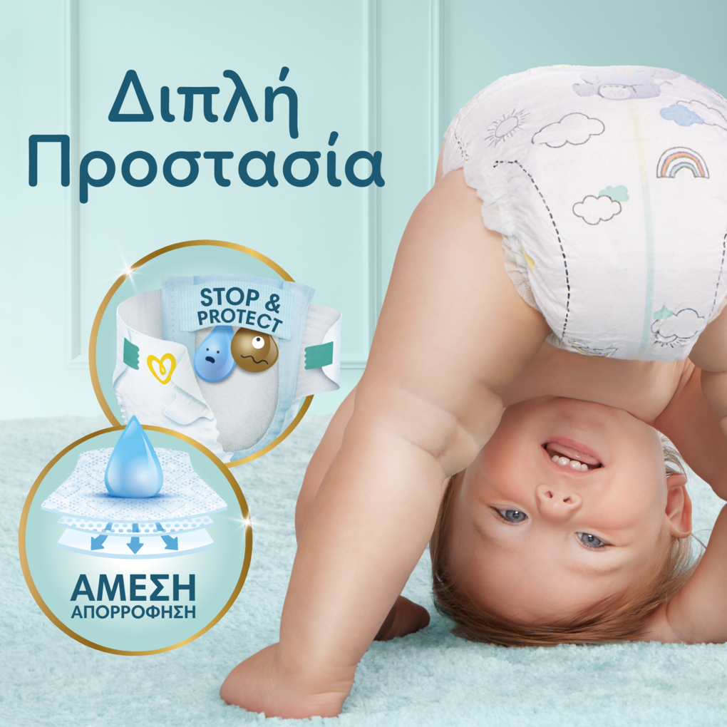 Pampers Premium Care No3 (6-10kg) 60 τμχ