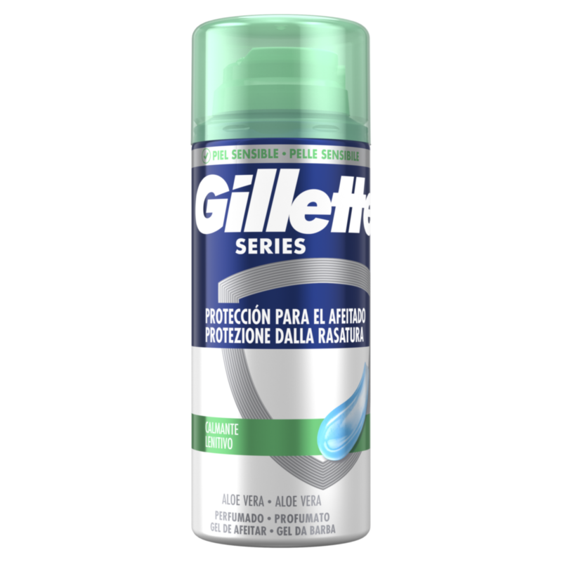 Gillette Series Soothing Sensitive Gel Ξυρίσματος Mε Αλόη, 75ml