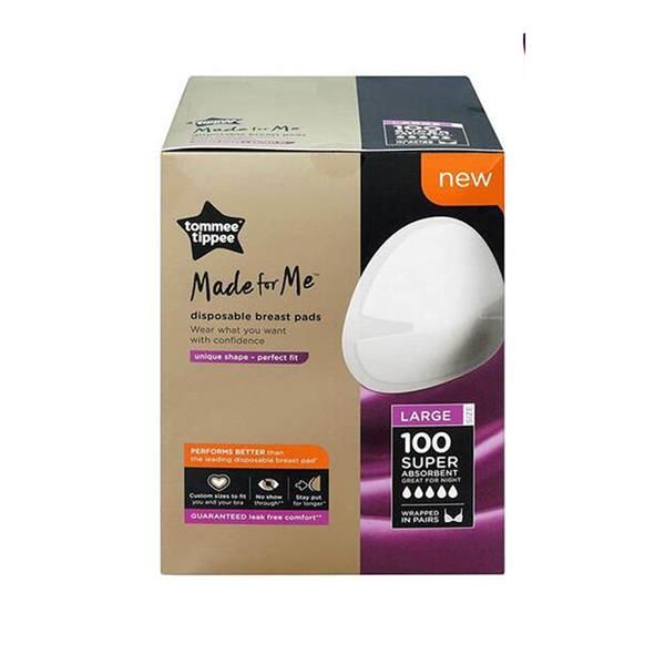 Tommee Tippee Επιθέματα στήθους μίας χρήσης LARGE 100 τμχ