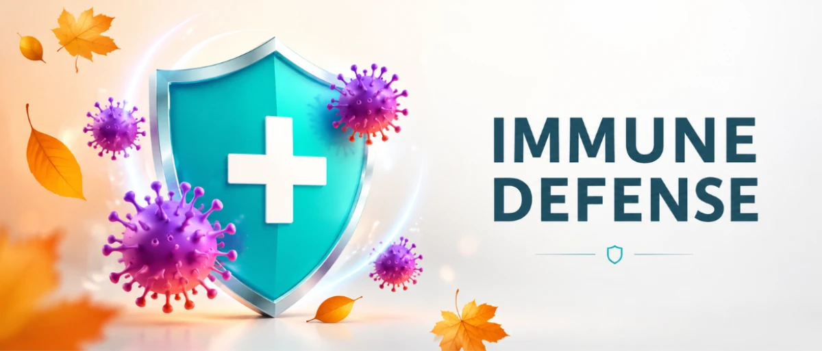 Le système immunitaire en automne&nbsp;: comment renforcer les défenses de votre organisme