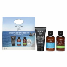 Apivita Promo Greek Weekend Escape with Black Detox Gel, 50ml & Hyaluronic Hydra Shampoo, 75ml & Tonic Mountain Tea 75ml