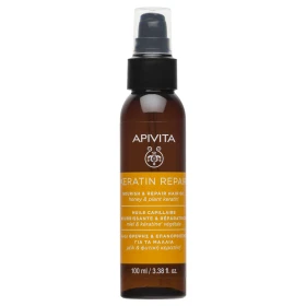 Apivita Keratin Repair Λάδι Θρέψης και Επανόρθωσης για τα Μαλλιά με Μέλι και Φυτική Κερατίνη 100ml