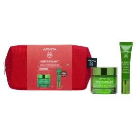Apivita Promo Bee Radiant Πλούσιας Υφής, 50ml & Κρέμα Ματιών, 15ml