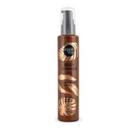 Natura Siberica-Organic Shop Body Shimmer Oil , Λάδι Σώματος για Λάμψη, Σοκολάτα & Μάνγκο 100 ml