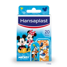 Hansaplast Mickey & Friends Kids Αυτοκόλλητα Παιδικά Τσερότα 20 Strips