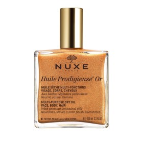 Nuxe Huile Prodigieuse Or, Ξηρό Λάδι Ενυδάτωσης με Χρυσαφένια Λάμψη με Νέα Σύνθεση, 100ml