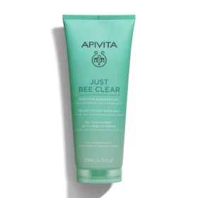 Apivita Just Bee Clear Purifying Gel Καθαρισμού, 200ml