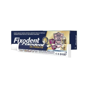 Fixodent Ultimate Fresh Flavor, Στερεωτική Κρέμα Τεχνητής Οδοντοστοιχίας 40g