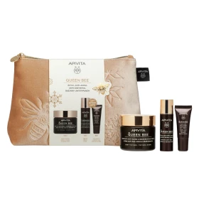 Apivita Promo Queen Bee Ελαφριάς Υφής, 50ml & Serum, 10ml & Eye Cream, 5ml