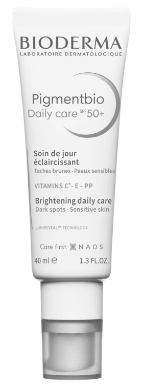 Bioderma Pigmentbio Daily Care SPF 50+, Καθημερινή Φροντίδα Φωτεινότητας 40ml