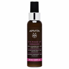 Apivita Gentle Eye Make-up Remover With Honey & Linden Γαλάκτωμα Ντεμακιγιάζ Ματιών 100ml