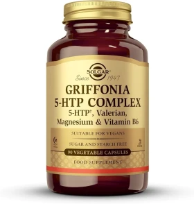 Solgar Griffonia 5-HTP Complex 90 Vegetable Capsules