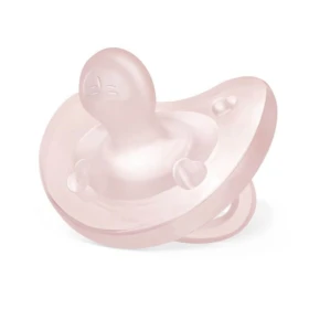 Chicco Physio Forma Soft Πιπίλα Ολο Σιλικόνη Ροζ 0-6m, 1 τεμάχιο