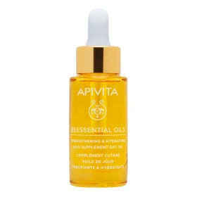 Apivita Beessential Oils Έλαιο Προσώπου Ημέρας Συμπλήρωμα Ενδυνάμωσης και Ενυδάτωσης 15ml