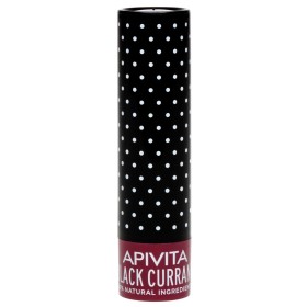 Apivita Black Currant Soin des Lèvres au Cassis, Bordeaux Couleur Naturelle 4.4gr