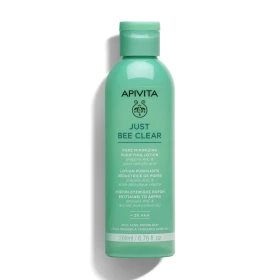 Apivita Just Bee Clear, Λοσιόν Σύσφιξης Πόρων, 200ml