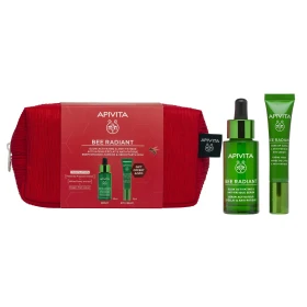 Apivita Promo Bee Radiant Serum, 30ml & Eye Cream, 15ml