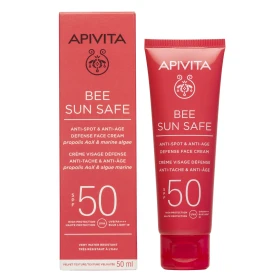Apivita Bee Sun Safe Anti-spot & Anti-age Spf50 Defense Face Cream 50ml