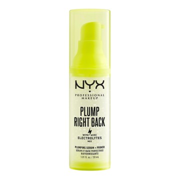 NYX Professional Makeup Plump Right Back Подтягивающая сыворотка и праймер с электролитами 30 мл