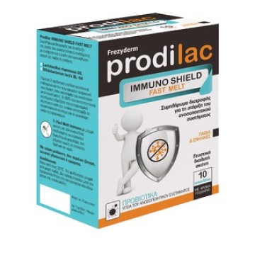 Frezyderm Prodilac Immuno Shield Fast Melt ، مكمل غذائي 10 أكياس
