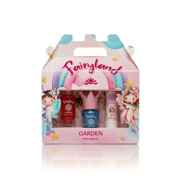 Garden Fairyland Box 3 with Nail Polish Betty 1, 7.5ml & Lip Oil Tu...