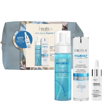 Froika Promo Anti-Aging Peptide Power with Hyaluronic Foam, 200ml &...