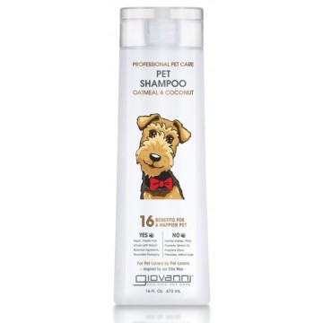 Giovanni Pet Shampoo Oatmeal & Coconut 473ml Giovanni Pet Shampoo Oatmeal & Coconut 473ml