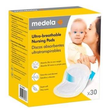 Medela Ultra-Breathable Nursing Pads 30 τεμάχια Medela Ultra-Breathable Nursing Pads 30 τεμάχια