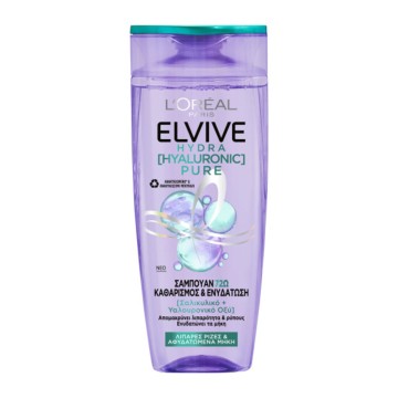 LOreal Paris Elvive Hydra Shampoo puro ialuronico, 400 ml