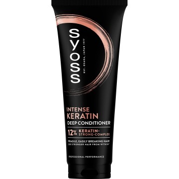 Syoss Intense Keratin Deep Conditioner για Αδύναμα Μαλλιά που Σπάνε...