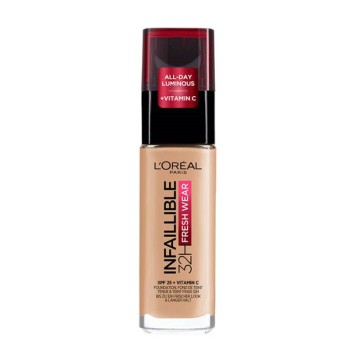 LOreal Paris Infaillible 32H Fresh Wear Foundation 200 Golden Sand ...