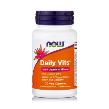 Now Foods Daily Vits 30 كبسولة نباتية