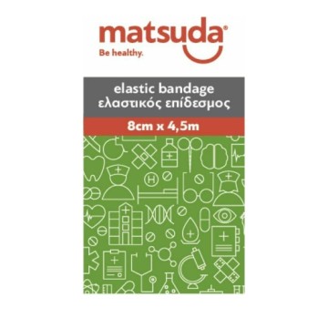 Matsuda Elastische Bandage 8 cm x 4.5 m